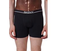 Skiny Men's Herren Pant Long Leg Micro Deluxe Underwear, Black, M