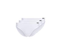 Skiny Women's 81482 Briefs (Pack of 3), White (White 0500), 12 (Brand size: 38)