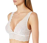 Skiny Women's Bamboo lace Bra with Full Coverage, Ivory, UK 10