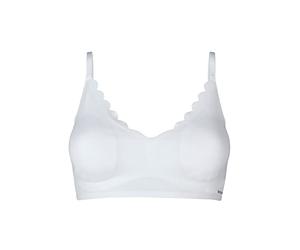 Skiny Women's Damen Bustier herausnehmbare Pads Micro Essentials, Weiß, 36