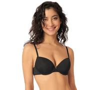 Skiny Women's Damen Schalen BH Micro Lovers T-Shirt Bra, Opaque, Black, 80B