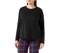 Skiny Women's Damen Shirt Langarm Every Night in Mix & Match Pyjama Top, Black, 44
