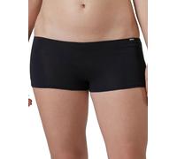 Skiny Women's Essentials Low Cut Pant Boy Short,Black (7662 BLACK), 14 (Manufacturer Size: 40)