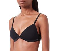 Skiny Women's Essentials Women / Gepaddet Triangle Everyday Bra, Black (black 7662), 38A (Manufacturer Size: 85A)