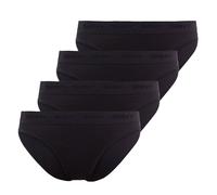 Skiny Women's Rio Brief, 4-Pack - Underwear, Cotton, Logo Band,...