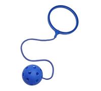 Skip Ball for Outside - Exercise Swing Ball Activity | Kid Skip Toy Activity for School Breaks Family Vacations Camping Garden Backyard Beach, Ankle Hopping, Fitness Jumper Ring