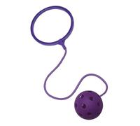Skip Ball for Outside - Exercise Swing Ball Activity | Kid Skip Toy Activity for School Breaks Family Vacations Camping Garden Backyard Beach, Ankle Hopping, Fitness Jumper Ring