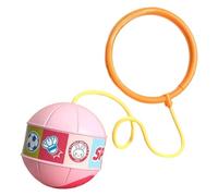 Skip Ball | LED Ankle Toy | ABS Glow in the Dark Skipping Ball Rope | Interactive Light Up Fitness Game for Kids and Teens for School Playground Birthday Backyard