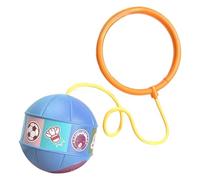 Skip Ball | LED Ankle Toy | ABS Glow in the Dark Skipping Ball Rope | Interactive Light Up Fitness Game for Kids and Teens for School Playground Birthday Backyard