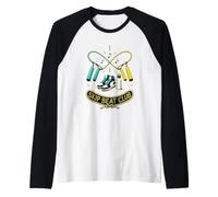 Skip BEAT Club Jump Rope Rhythm Training Raglan Baseball Tee