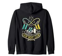 SKIP BEAT CLUB Jump Rope Rhythm Training Zip Hoodie