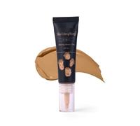 Skip Everything 4-in-1 Skin Tint | Primer, Moisturizer, Sunscreen SPF 20 & Foundation | Blurring Serum Tint | Seamless Coverage, Natural Finish | Shade: Bossy Babe (Caramel) | 10ml