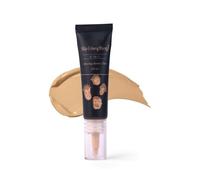Skip Everything 4-in-1 Skin Tint | Primer, Moisturizer, Sunscreen SPF 20 & Foundation | Blurring Serum Tint | Seamless Coverage, Natural Finish | Shade: Delicate Darling (Sand) | 10ml
