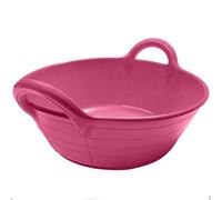 Skip Feed Bucket Feeder Trough with Integrated Handles Small Skip S1-11L - Pink