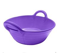 Skip Feed Bucket Feeder Trough with Integrated Handles Small Skip S1-11L - Purple