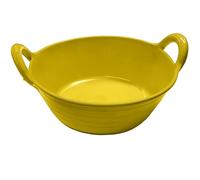 Skip Feed Bucket Feeder Trough with Integrated Handles Small Skip S1-11L - Yellow