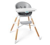 Skip Hop 4-in-1 Multi-Stage Highchair Lightweight and Easy to Clean, with Straps, Easily Convertible | Sl nd Space-Saving Innovative Design