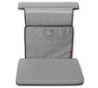 Skip Hop Baby Bath All-in-One Elbow Saver and Kneeler, Moby, Grey