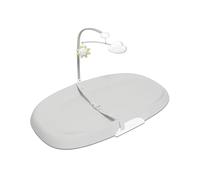Skip Hop Baby Changing Pad Nursery Style Wipe Clean Contour with Padded Foam Fits Standard Changing Table, Gray