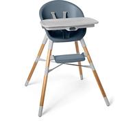 Skip Hop Baby High Chair 4 in 1 Convertible High Chair, EON, Slate Blue