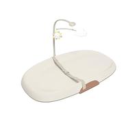 Skip Hop Baby Nursery Wipe Clean Contoured Changing Mat with Padded Foam Fits Standard Changing Tables - Oatmeal Beige