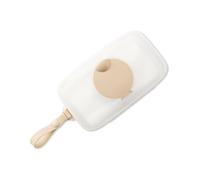 Skip Hop Baby Wipes Dispenser Case, Holds Up to 40 Wipes, Grab & Go Travel Wipe Holder with Snug Seal, Oat