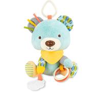 Skip Hop Bandana Buddies Baby Activity and Teething Toy with MultiSensory Rattle and Textures Bear