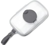 Skip Hop Grab Go Snug Seal Wipes Case, Grey, 1 Count