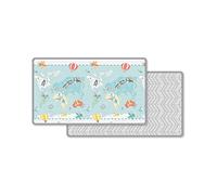 Skip Hop Reversible PlaymatLittle Travellers, Grey