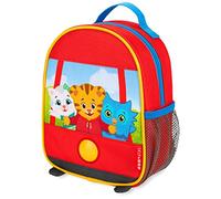 Skip Hop x Daniel Tiger Mini Toddler Backpack, Preschool Ages 1-4, Trolley Friends