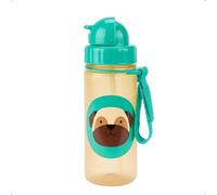 Skip Hop Zoo Pug Bottle with Straw Polypropylene
