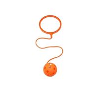Skip It Ankle Toy for Kids with Counter, Skipping Toy for Outdoor Game Summer Beach Party, Skip It Ankle Toys Jump Skipping Birthday Gifts (Orange)