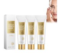 Skip The Line Instant Wrinkle Eraser, Conspicuoust Instant Wrinkle Eraser, Instants Wrinkleeraser Cream, Line Earaser for Face, Eyes & Body, Non-Greasy Formula Sensitive Skin Safe, 50ml (3 PCS)