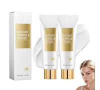 Skip The Line Instant Wrinkle Eraser, Conspicuoust Instant Wrinkle Eraser, Skin Firming Cream, Anti-Wrinkle Anti-Aging Eye Cream For Face/Neck/Cheek, Restore Skin Elasticity (2pcs)