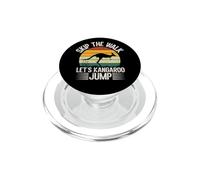 Skip the Walk Let's Kangaroo Jump Kangoroo PopSockets PopGrip for MagSafe