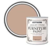 Rust-Oleum Brown Upcycled Furniture Paint in Chalky Finish - Salted Caramel Matt 750ml