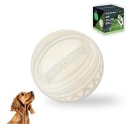 SKIPDAWG Glow Squeaky Dog Ball, 2.5 Inch Floating Bouncy TPR Pet Toy