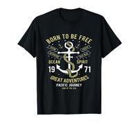 Skipper Born Be Free King of the Sea Adventures Skipper T-Shirt
