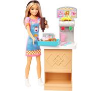 Skipper Doll Snack Bar Playset with Color-Change Sundae & Accessories