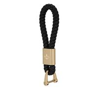 Skipper Imitation Leather Keyring Gift for Wife Husband Girlfriend Keychain Car Boat 41 Gold, black, One Size