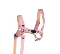 SKIPPI Hobby Horse Headcollar - Pink, Leatherette, Reins, Hobby Horse Accessory, Universal Size