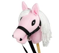 SKIPPI Hobby Horse Pink Headcollar and Reins Set A5 Horse