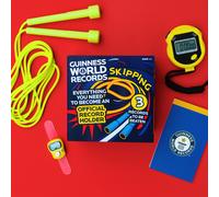 Guinness World Records 2026 Skipping Rope Kit | Guinness Record Breaker Kit | Jump Rope For Kids & Adult | World Record Holder 2026 | Official Skipping Rope | Fitness Achievement | Stocking Fillers