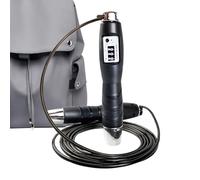 Skipping Rope - Counting Workout Adjustable Jump Rope | Adjustable Exercise Equipment Fitness Gear for Men Women Kids Burn Calorie Speed Training Sports Home Gym Indoor Outdoor