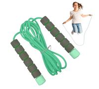 Skipping Rope for Children, Weighted Skipping Rope, Knot-Free, Lightweight Handle, Non-Slip Fitness Rope for Teenagers, Homeschooling, Sports Lessons