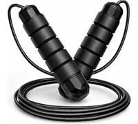 Skipping Rope - Jumping Rope Adjustable For Men Women Kids - Jump Rope For Exercise Fat burning Workout Home Indoor Gym Personal Training Rope