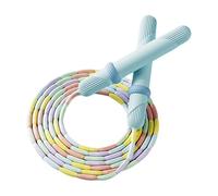 Skipping Rope - Jumping Rope Adjustable For Men Women Kids | Soft Beaded Jump Ropes | Speed Rope for Fitness Training, Outdoor Activities | Skipping Rope for Kids and Adults Exercise and Weight Loss