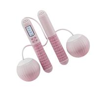 Skipping Rope - Jumping Rope | Skip Ropes | Weighted Digital Jump Cord With Counter | Adjustable Indoor Fitness String | Counting Adult Non Slip Handle For Home Exercises Fat Burning