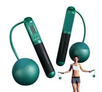 Skipping Rope, Skipping Rope - Digital Wireless Skipping Rope, Digital Skipping Rope with Counter, Adjustable Training Sports Equipment to Improve Fitness in Small Spaces