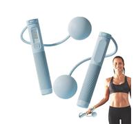 Skipping Rope, Skipping Rope No Rope - Wireless Speed Jump Ropes, Digital Skipping Rope with Counter, Indoor Skipping Ropes, Counting Skipping Rope for Double Unders